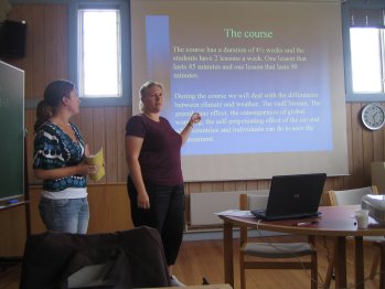 [Presentation by the students from Denmark]