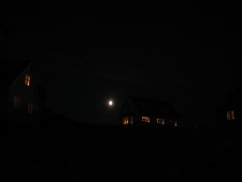 [The moon]