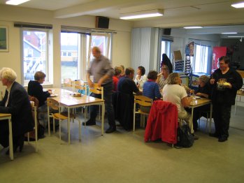 [Dinner at Godthåbhallen (another view)]