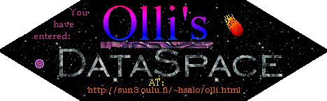Welcome To Olli's Homepage